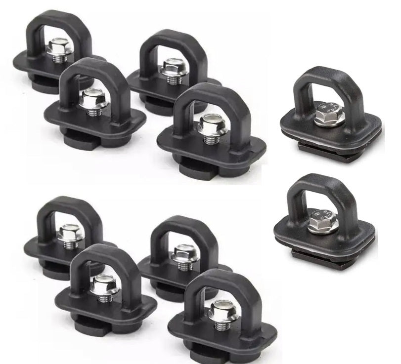 Silverado 1500 & 2500 Tie-Down - no Drilling Required - 10 pack