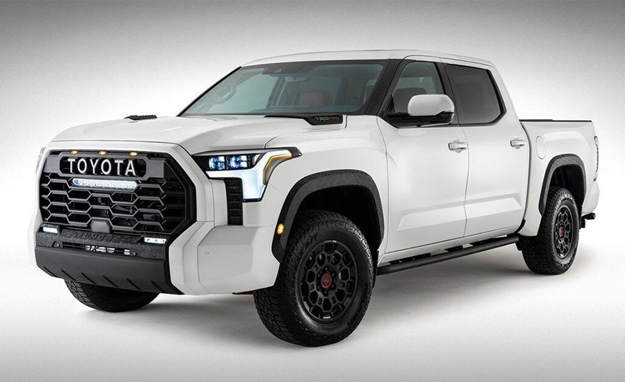 Tundra Overlay Badges - Matte Black