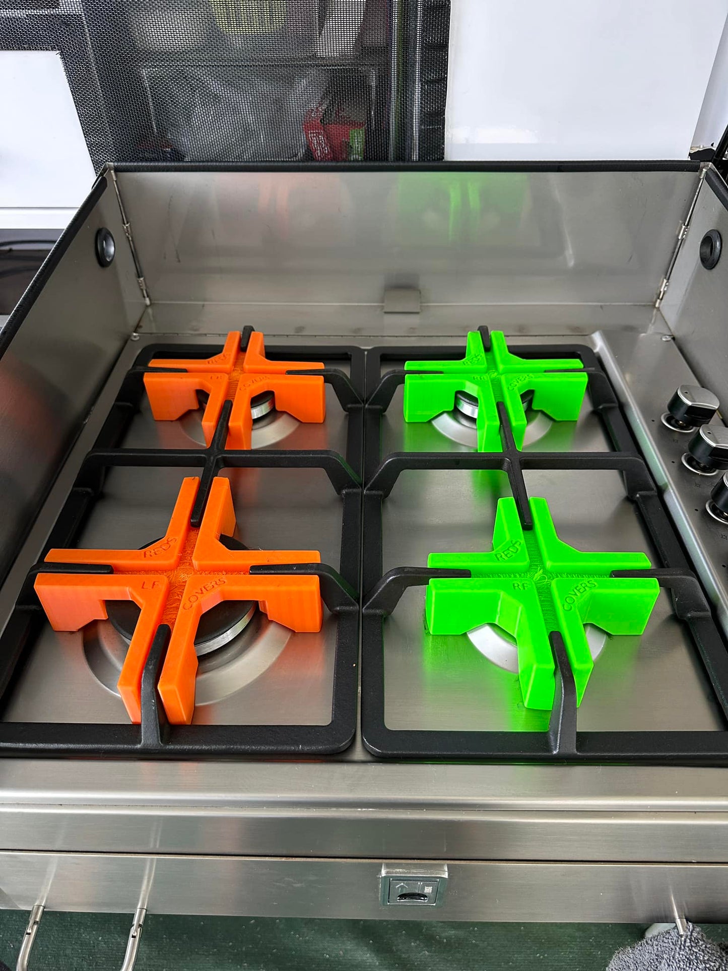 Camper Trailer/ Hybrid Camper / RV - Gas Stove Trivett Holders