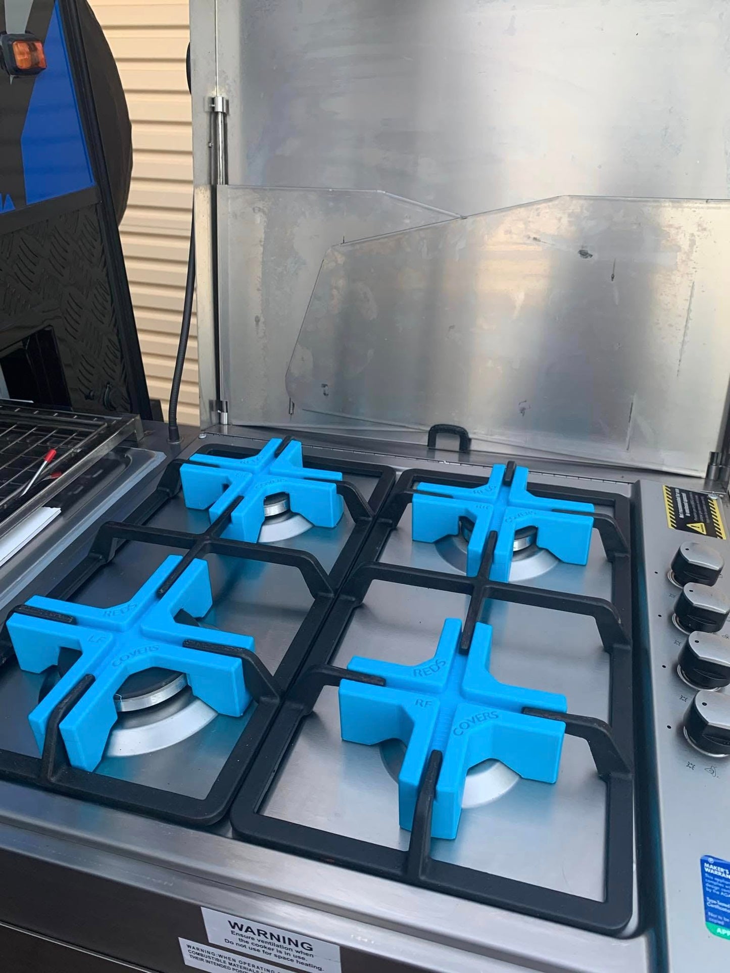 Camper Trailer/ Hybrid Camper / RV - Gas Stove Trivett Holders