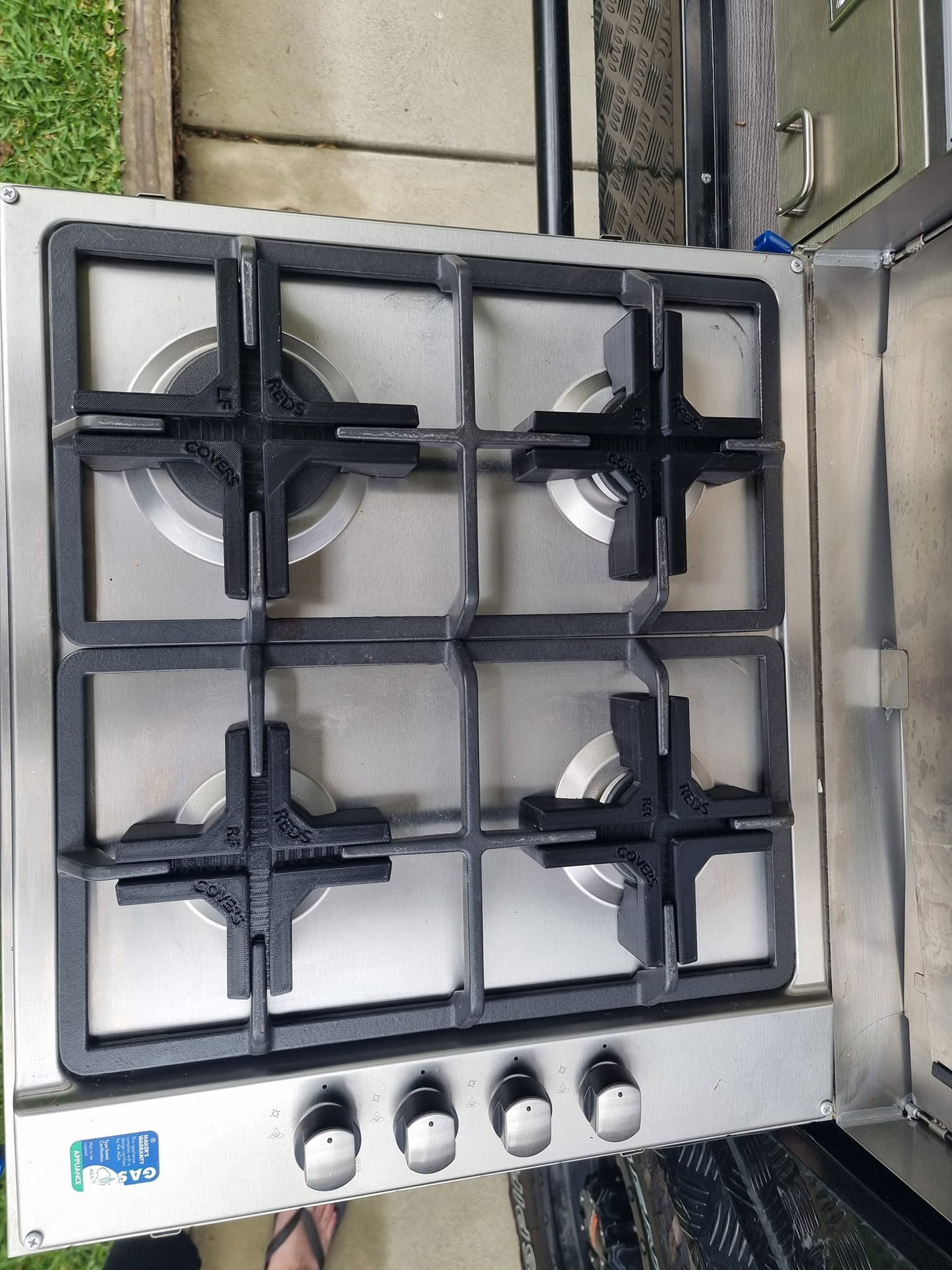 Camper Trailer/ Hybrid Camper / RV - Gas Stove Trivett Holders