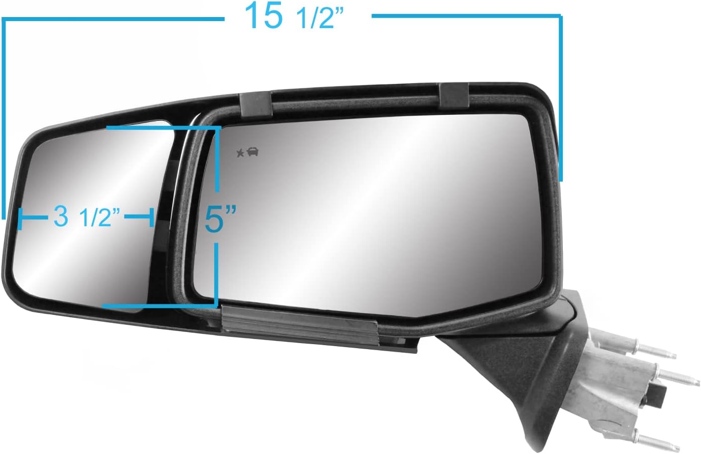Chevrolet Silverado 1500 - 2019+ Snap & Zap Towing Mirrors