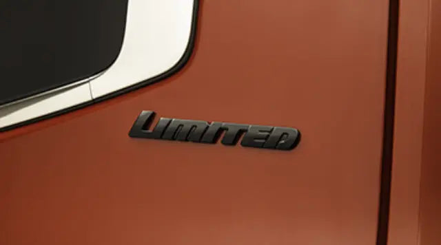 Tundra Overlay Badges - Matte Black