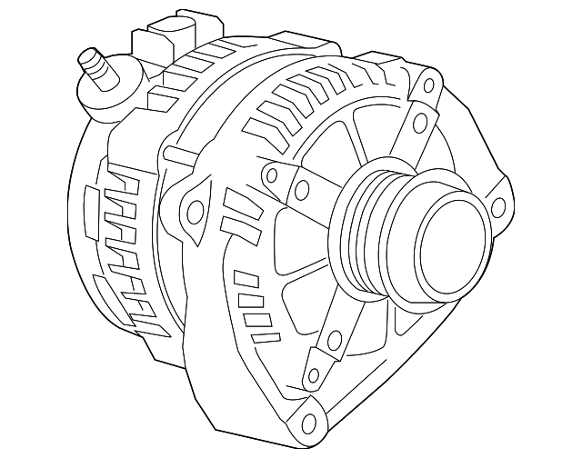 Silverado 1500 220Amp Alternator