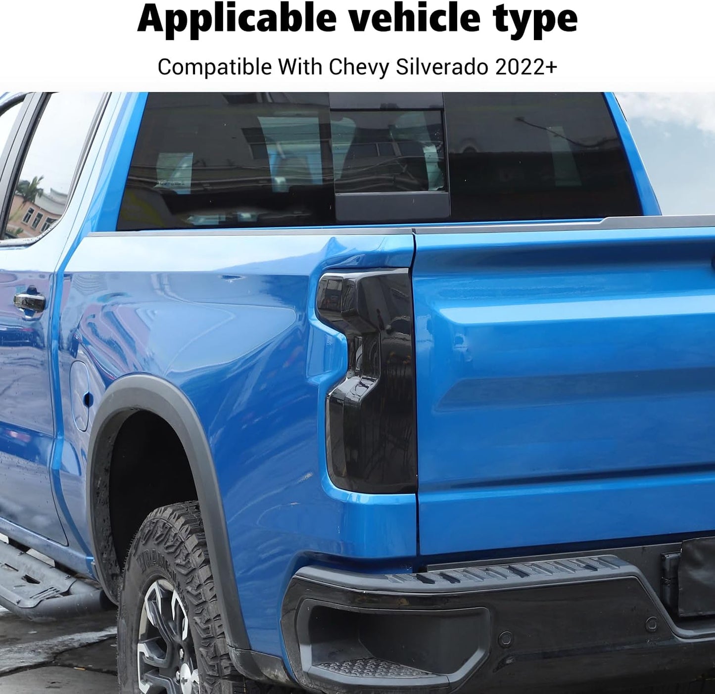 Silverado 1500 & 2500 Smoked Taillight Covers