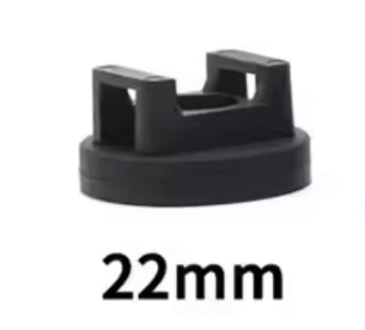 Magnetic Zip Tie Holder 22mm Base – Weatherproof Rubber Sealed for Outdoor Use
