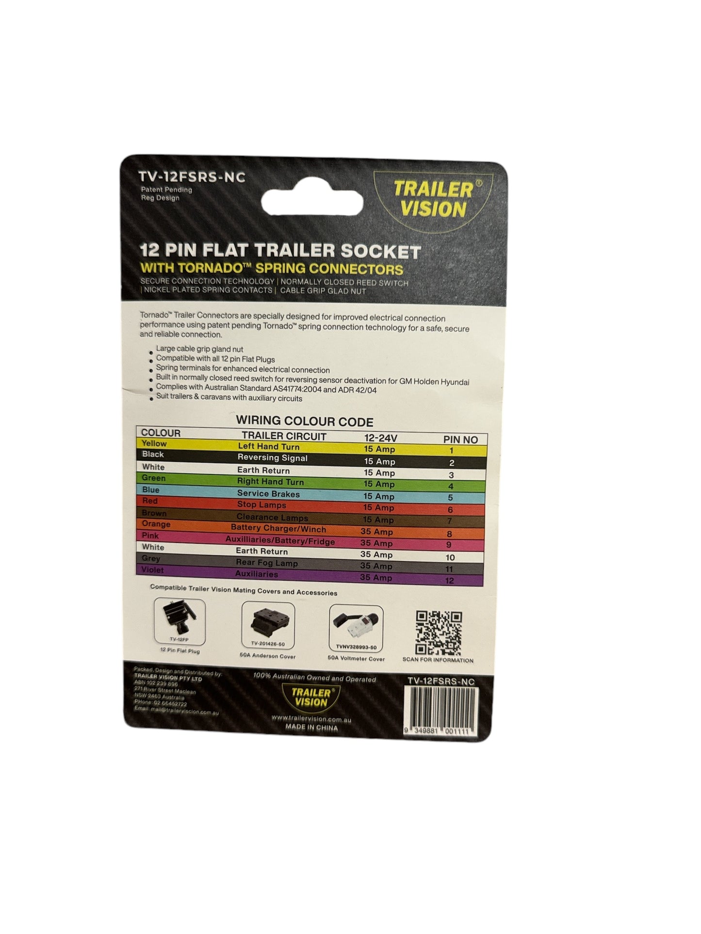 Universal Double Trailer Bracket - Anderson Plug, Wozza plug