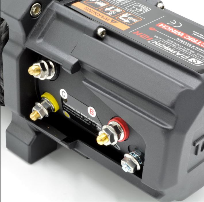 Carbon Winch TANK 12,000lb – Heavy Duty 4x4 Recovery Winch