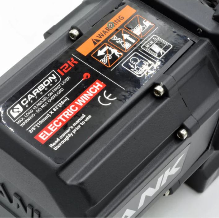 Carbon Winch TANK 12,000lb – Heavy Duty 4x4 Recovery Winch