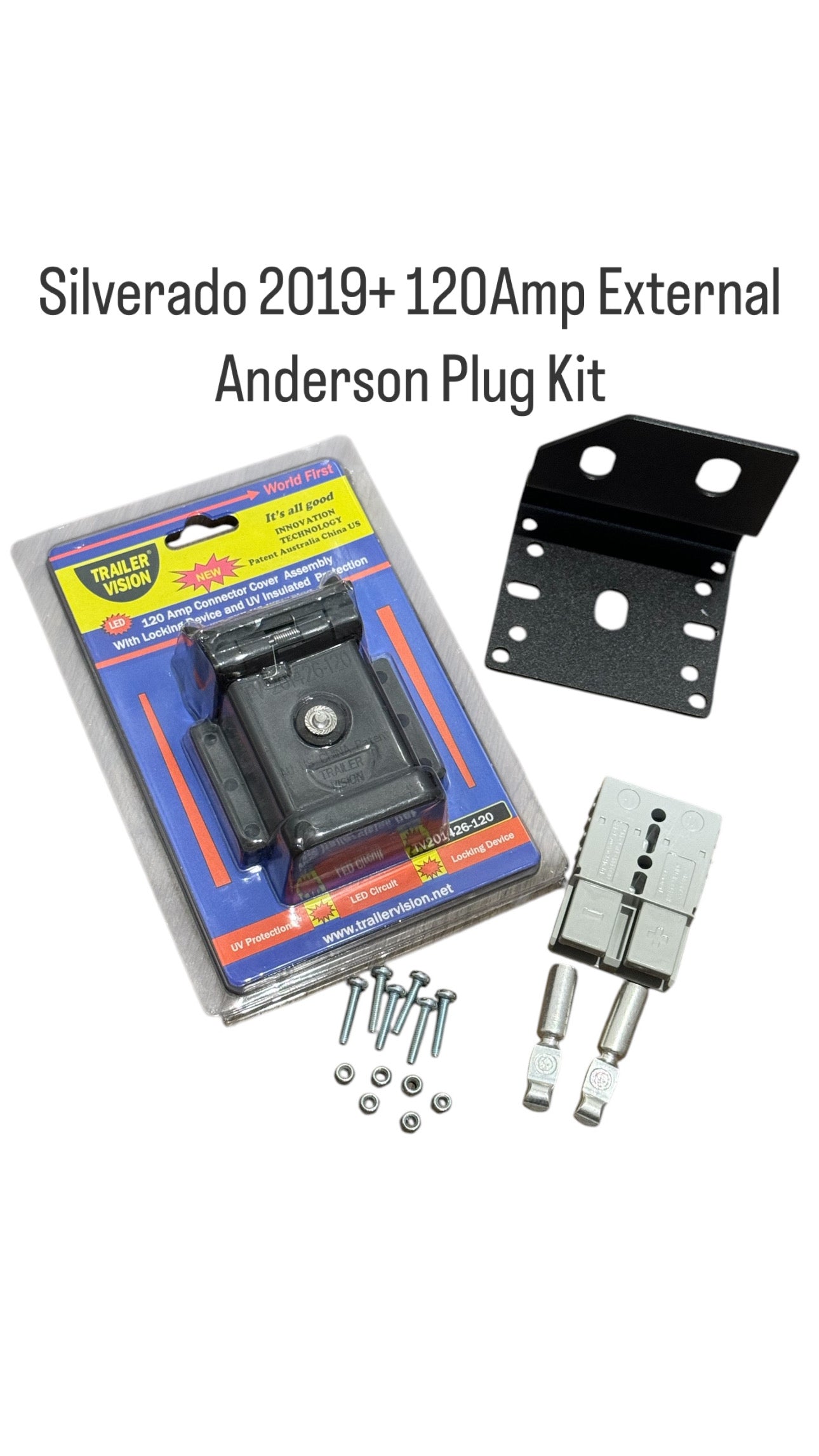 Chevrolet Silverado 1500 & 2500 External 120/175 Amp Anderson Plug Kits