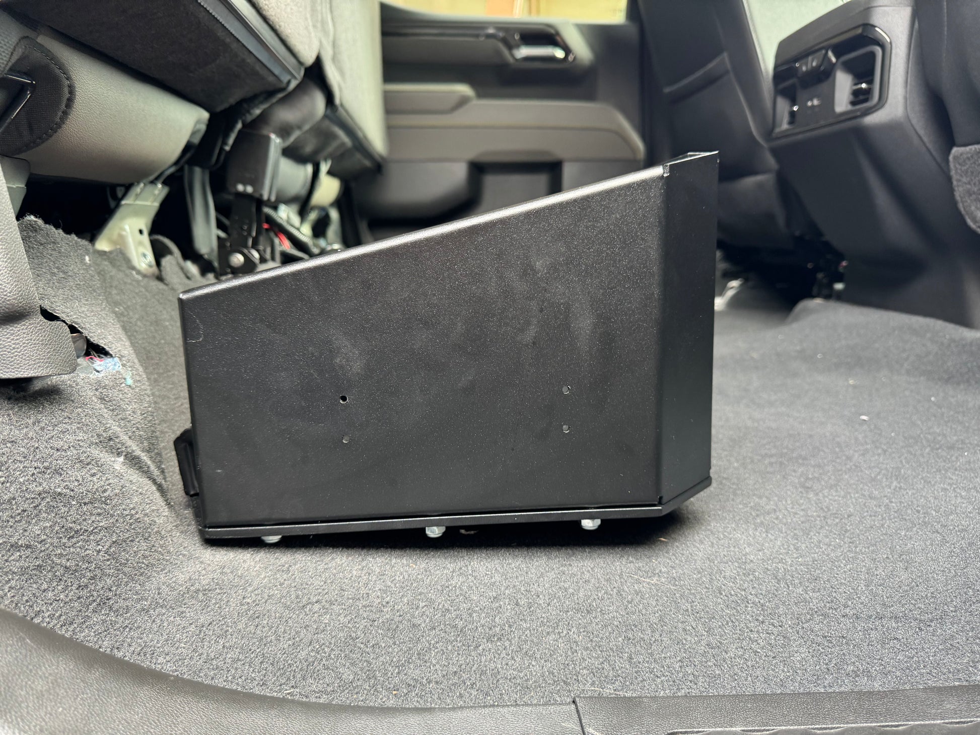 Complete Vehicle Designs under seat storage unit in Chevrolet Silverado 2019+