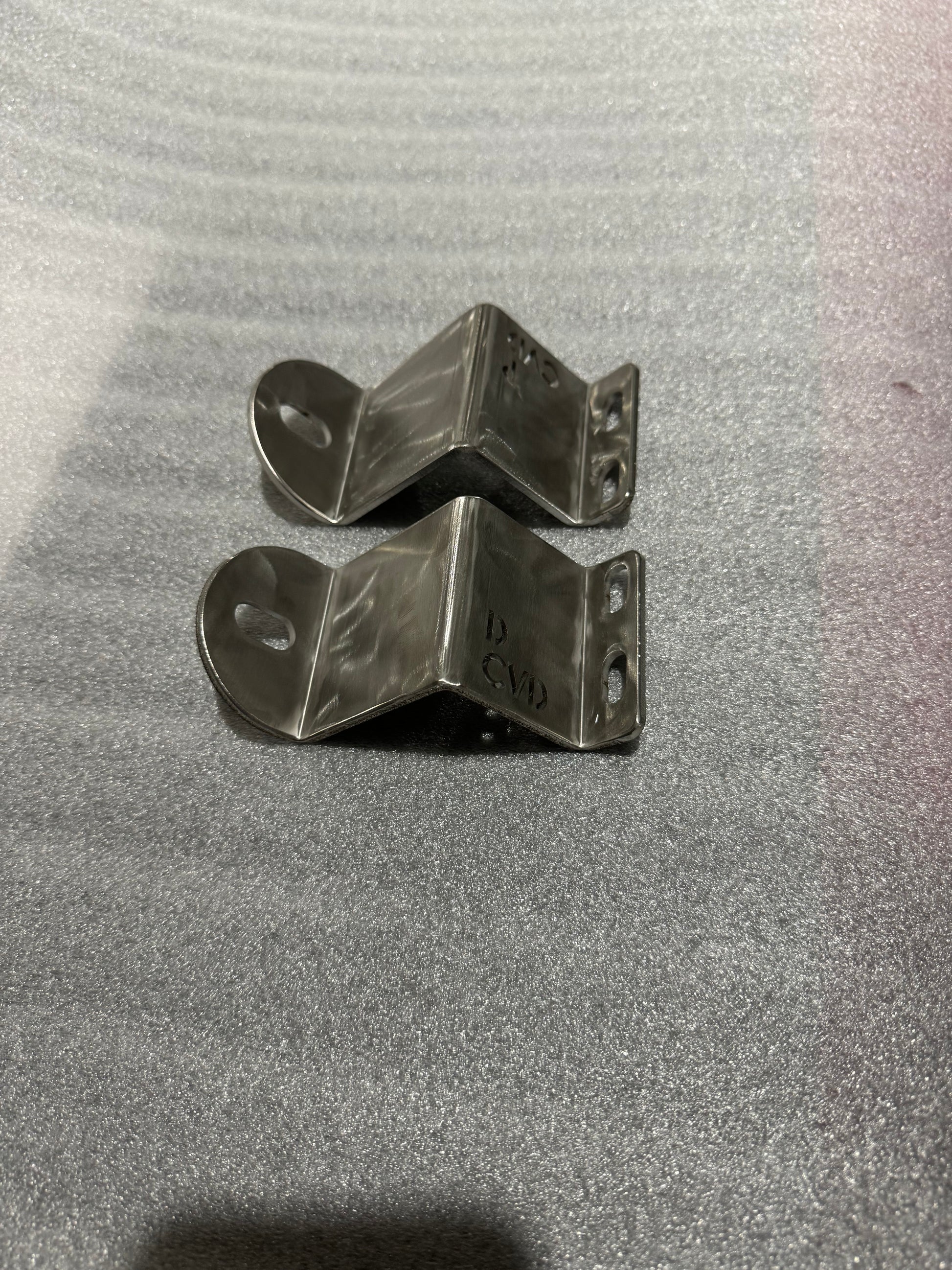 Chevy Silverado ZR2 Behind Grill Light Bar Brackets