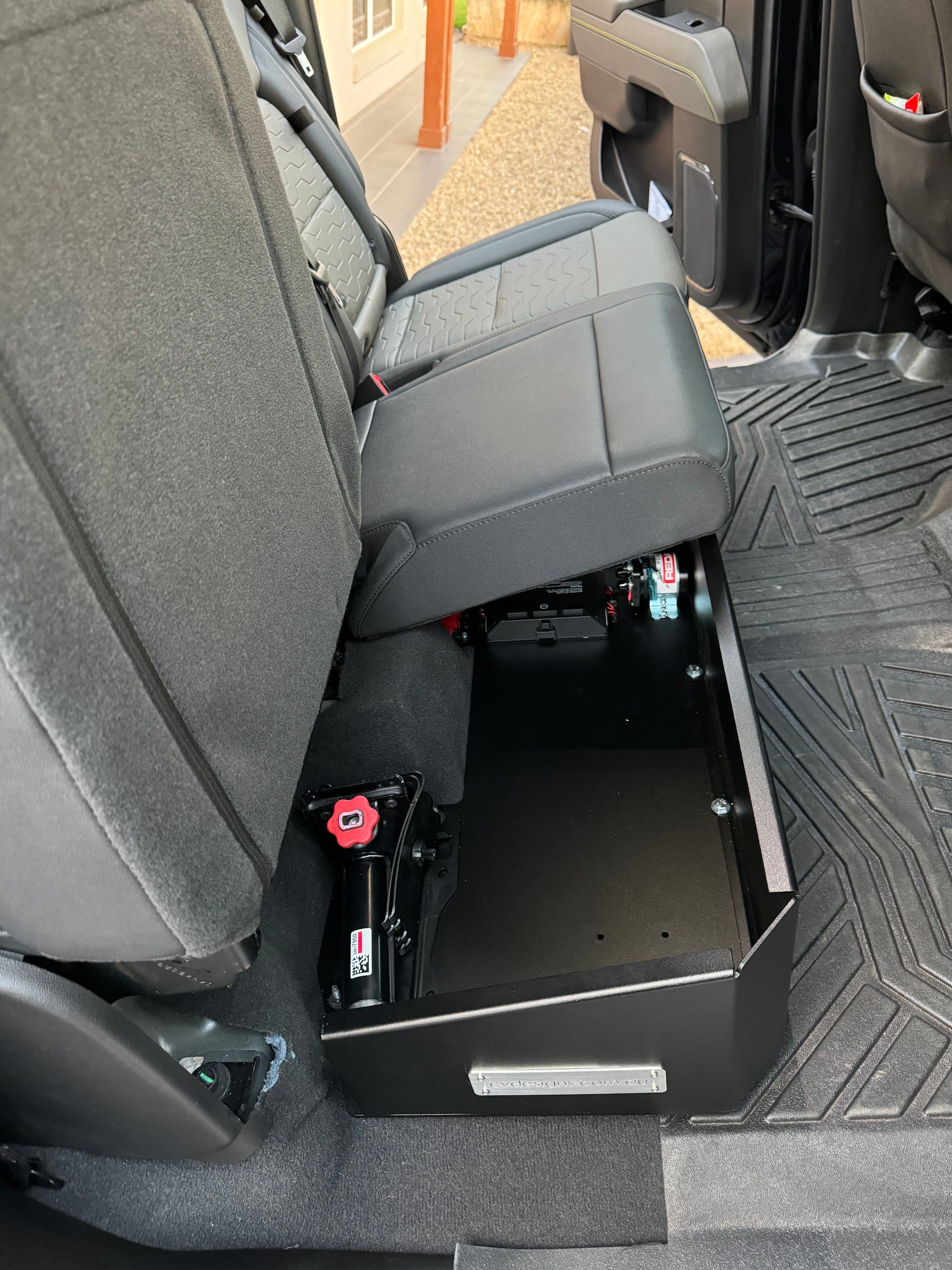 Complete Vehicle Designs under seat storage unit in Chevrolet Silverado 2019+