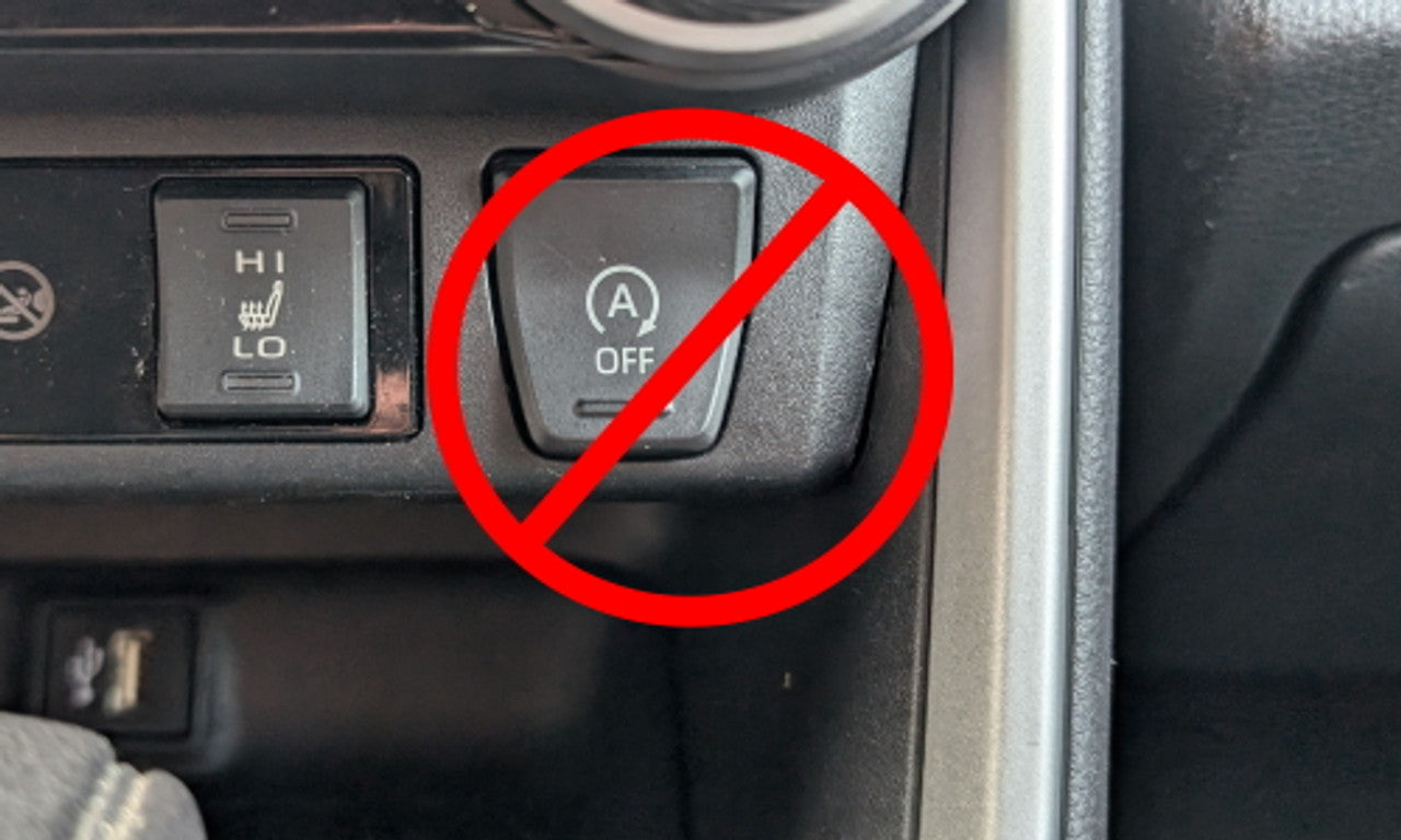 Toyota RAV 4 2019-2025 Auto Start/Stop Eliminator