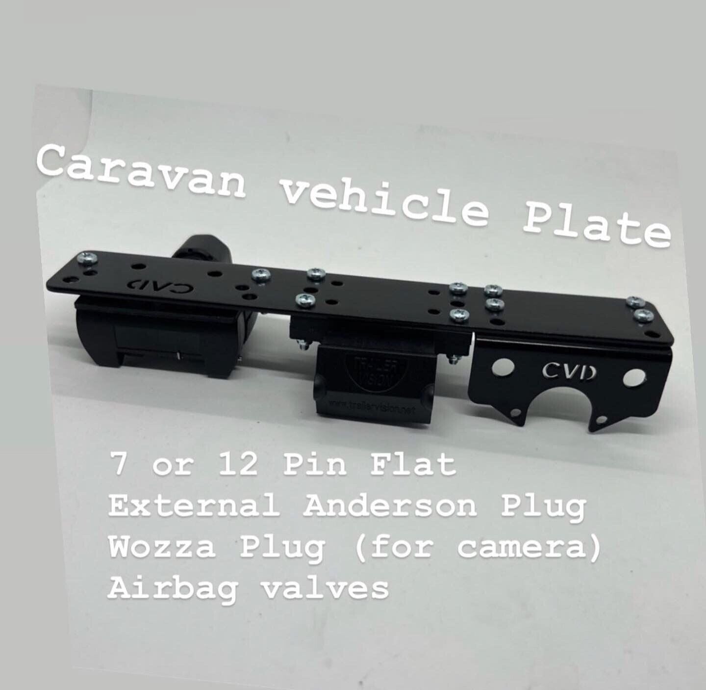 Universal Double Trailer Bracket - Anderson Plug, Wozza plug