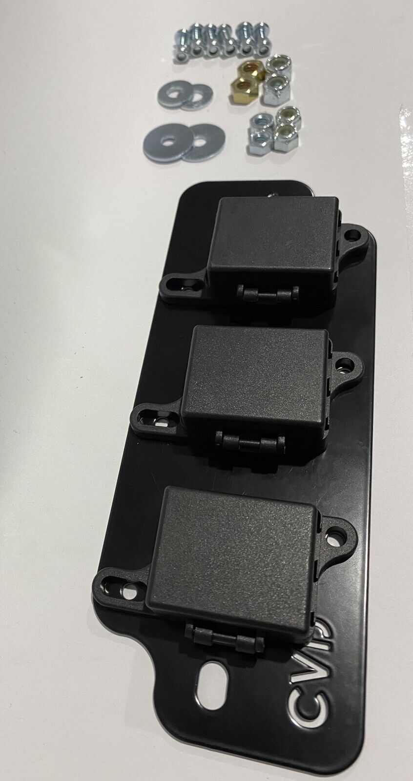 3 Way - Double (6) Midi Fuse Holder Battery Plate Kits