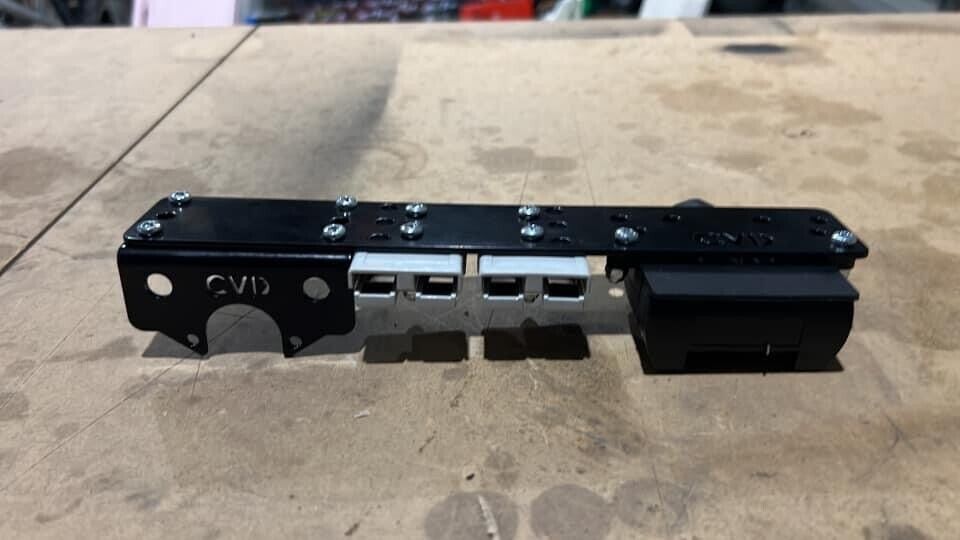 Universal Double Trailer Bracket - Anderson Plug, Wozza plug