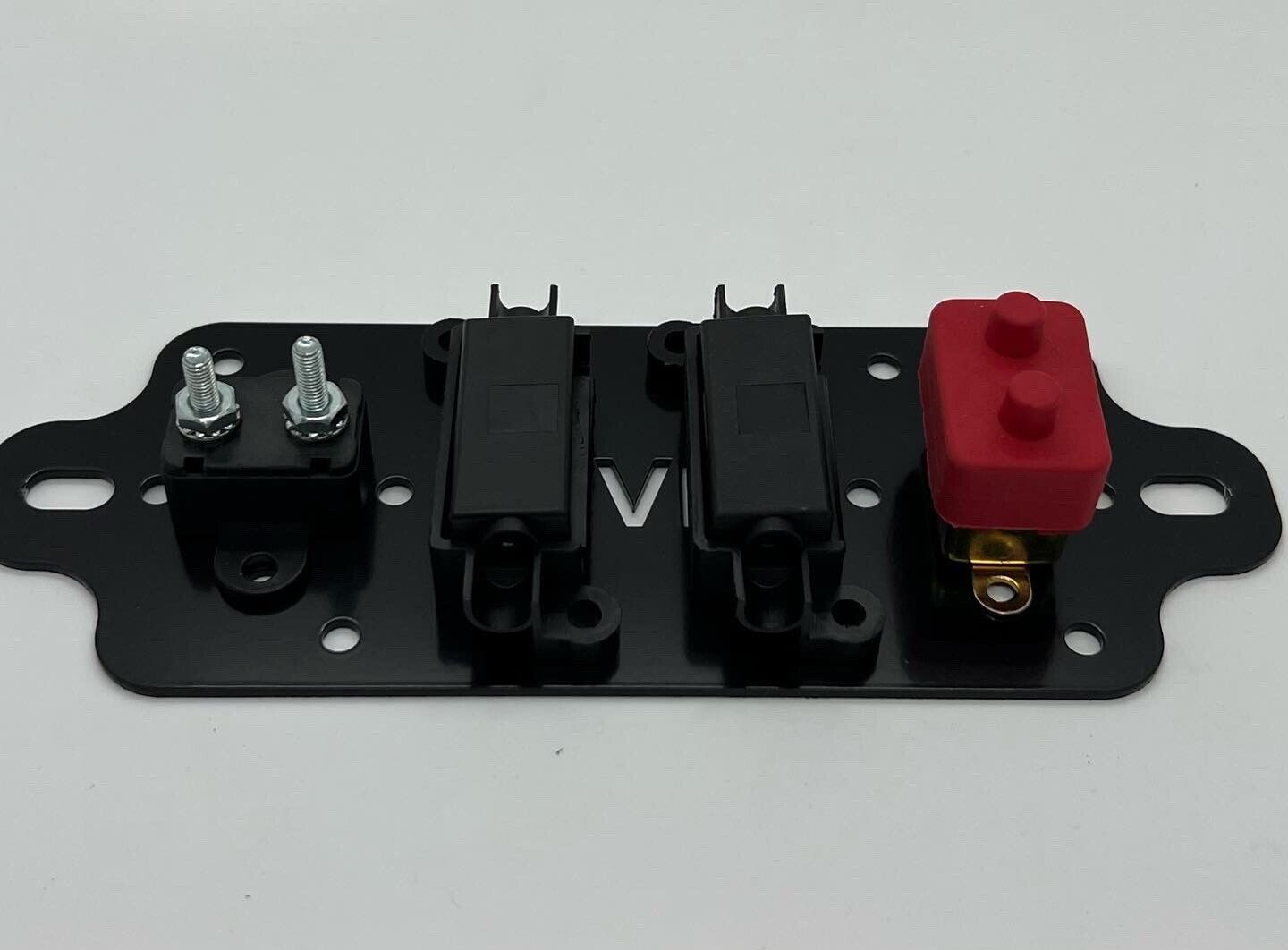 4 Way - Single Midi Fuse Holder Battery Plate Kits