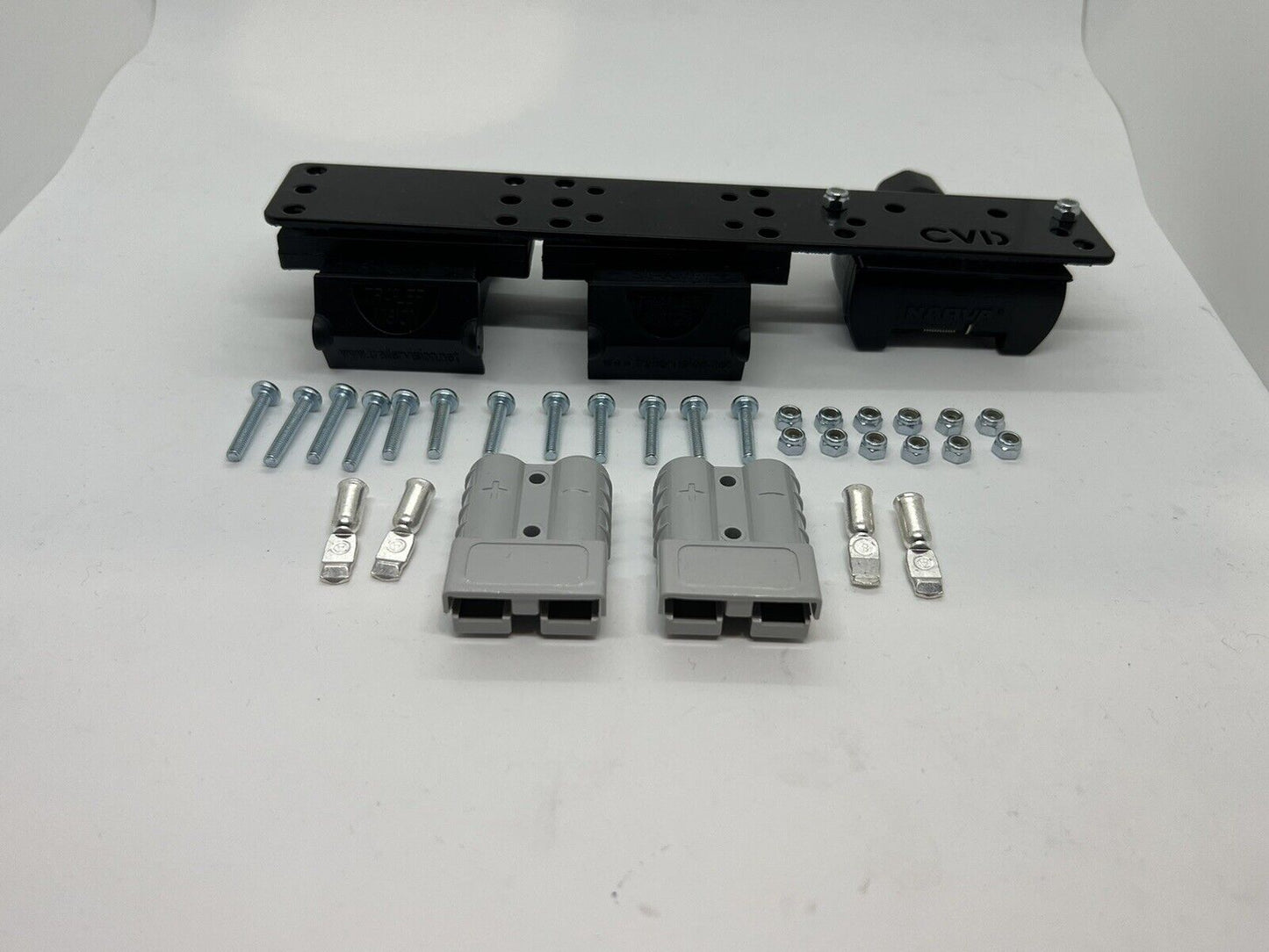 Universal Double Trailer Bracket - Anderson Plug, Wozza plug