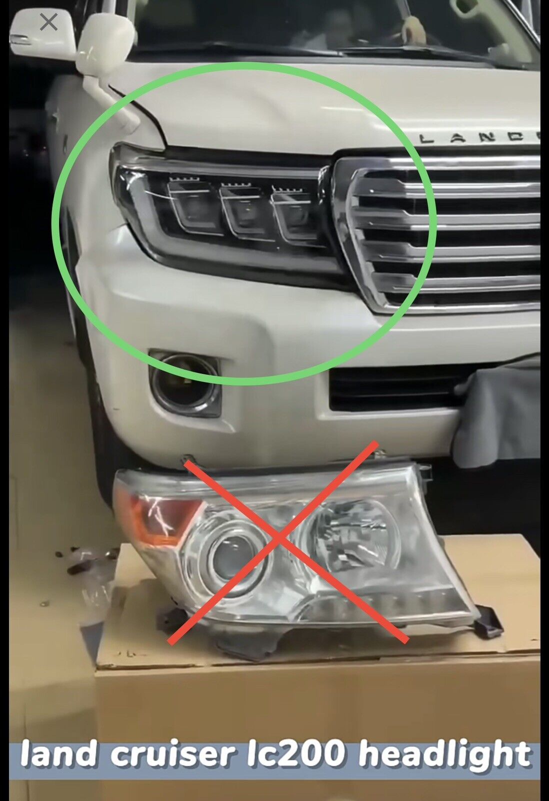 Toyota Landcruiser 200 Series (2008-2015) - LED Headlights
