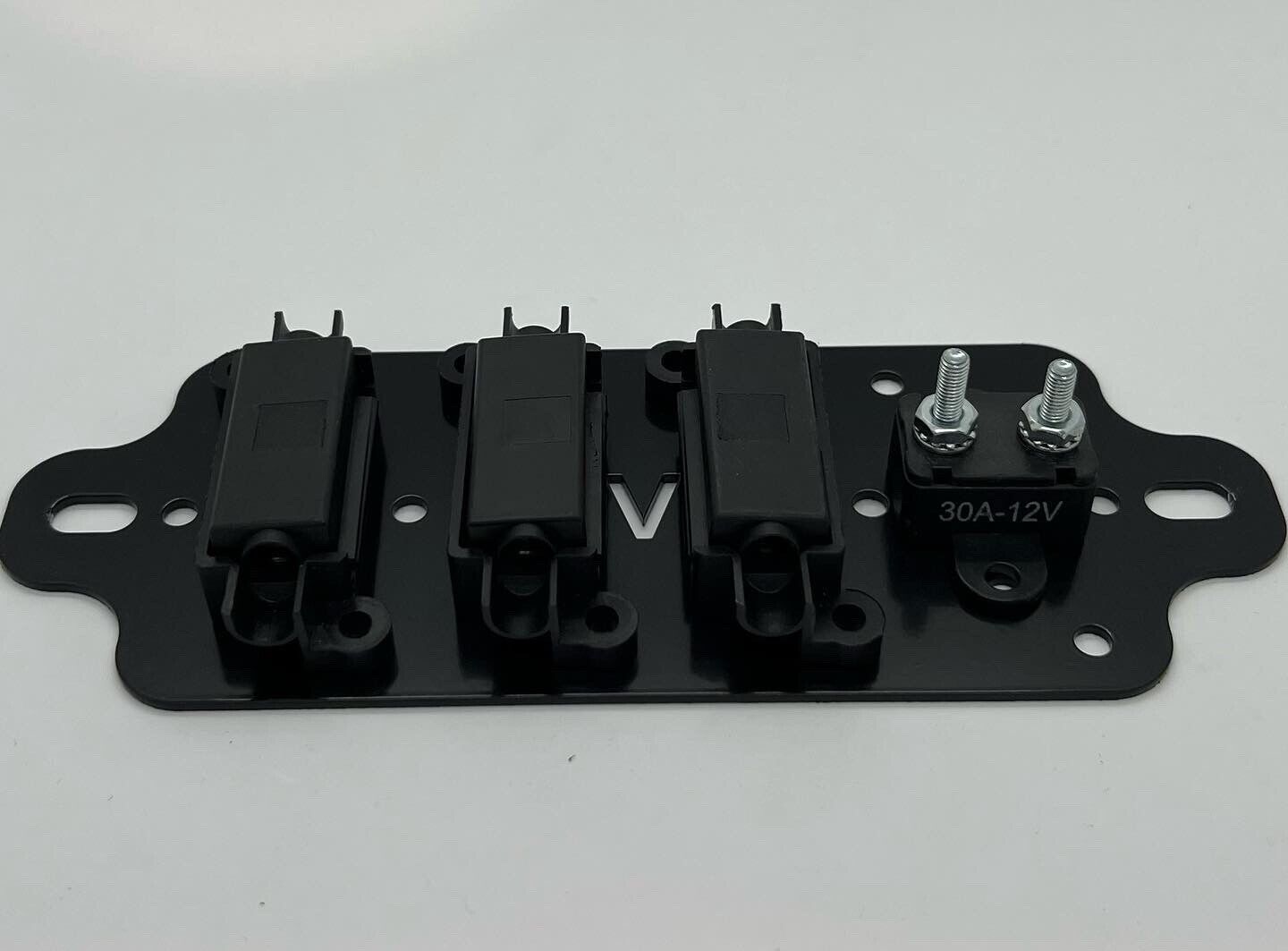 4 Way - Single Midi Fuse Holder Battery Plate Kits