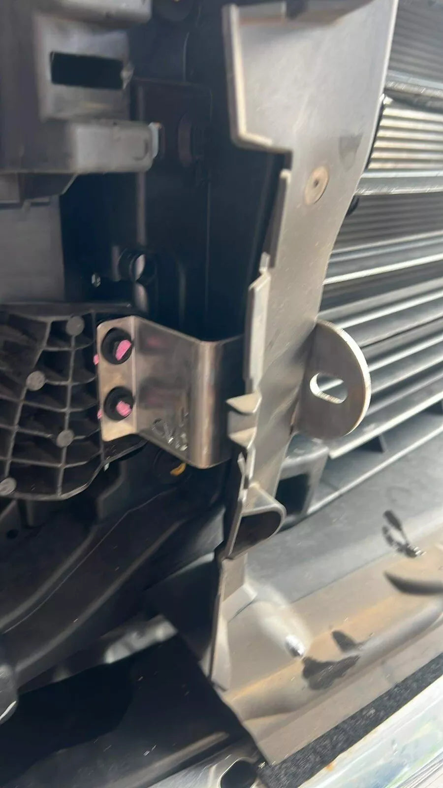 2023+ Chevrolet Silverado 1500 LTZ- Behind Grill LED Light Bar Brackets