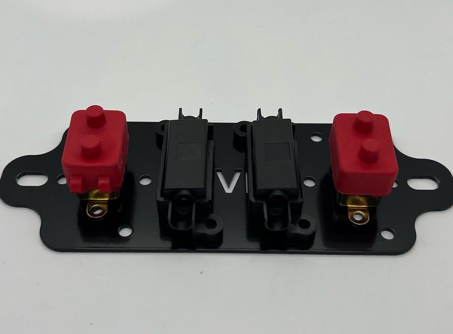 4 Way - Single Midi Fuse Holder Battery Plate Kits