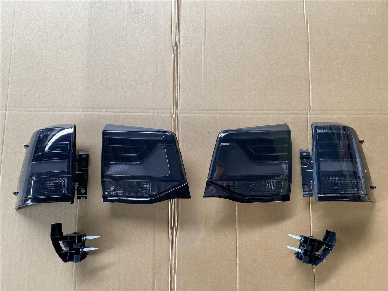 Toyota Landcruiser 200 Series 2016+ Smoked Taillights OEM Style