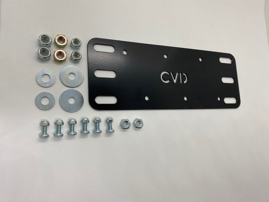 3 Way - Double (6) Midi Fuse Holder Battery Plate Only