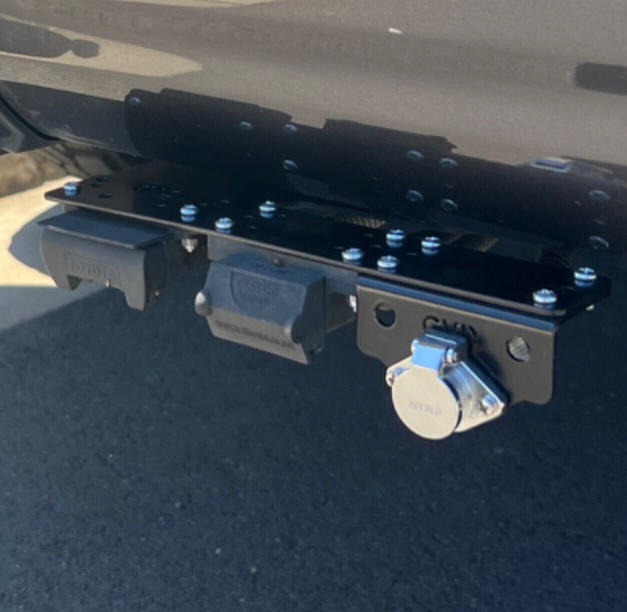 Universal Double Trailer Bracket - Anderson Plug, Wozza plug