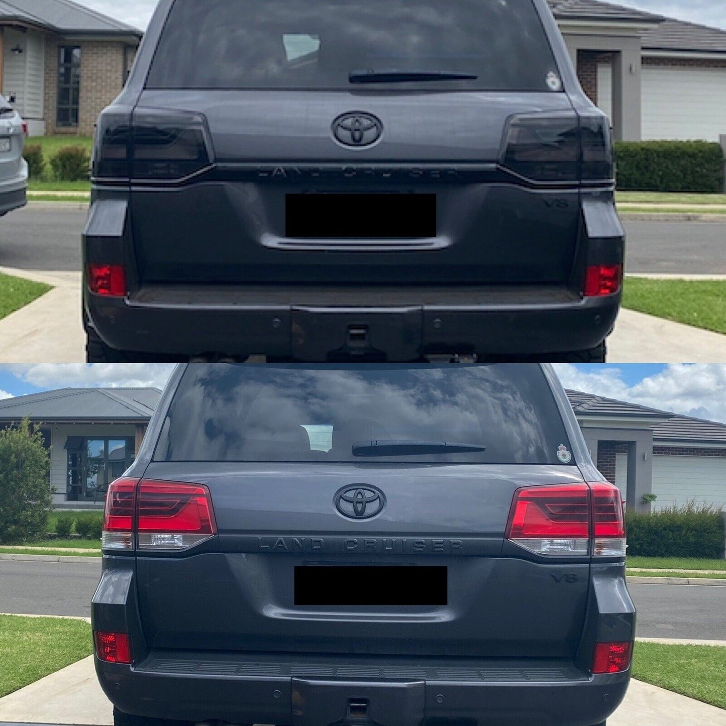 Toyota Landcruiser 200 Series 2016+ Smoked Taillights OEM Style