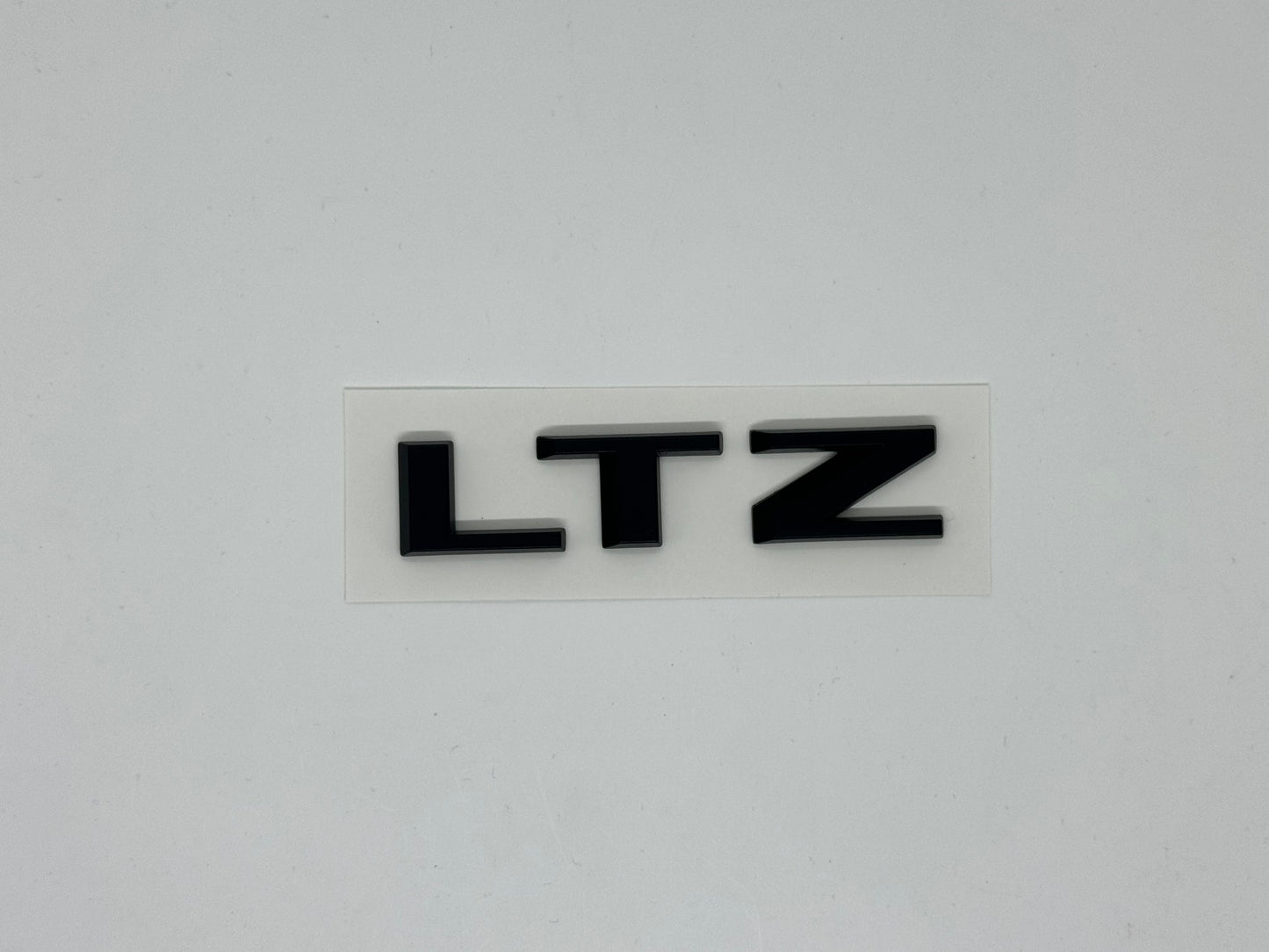 Chevrolet Silverado 2500 HD Tailgate 'LTZ' Badge Black