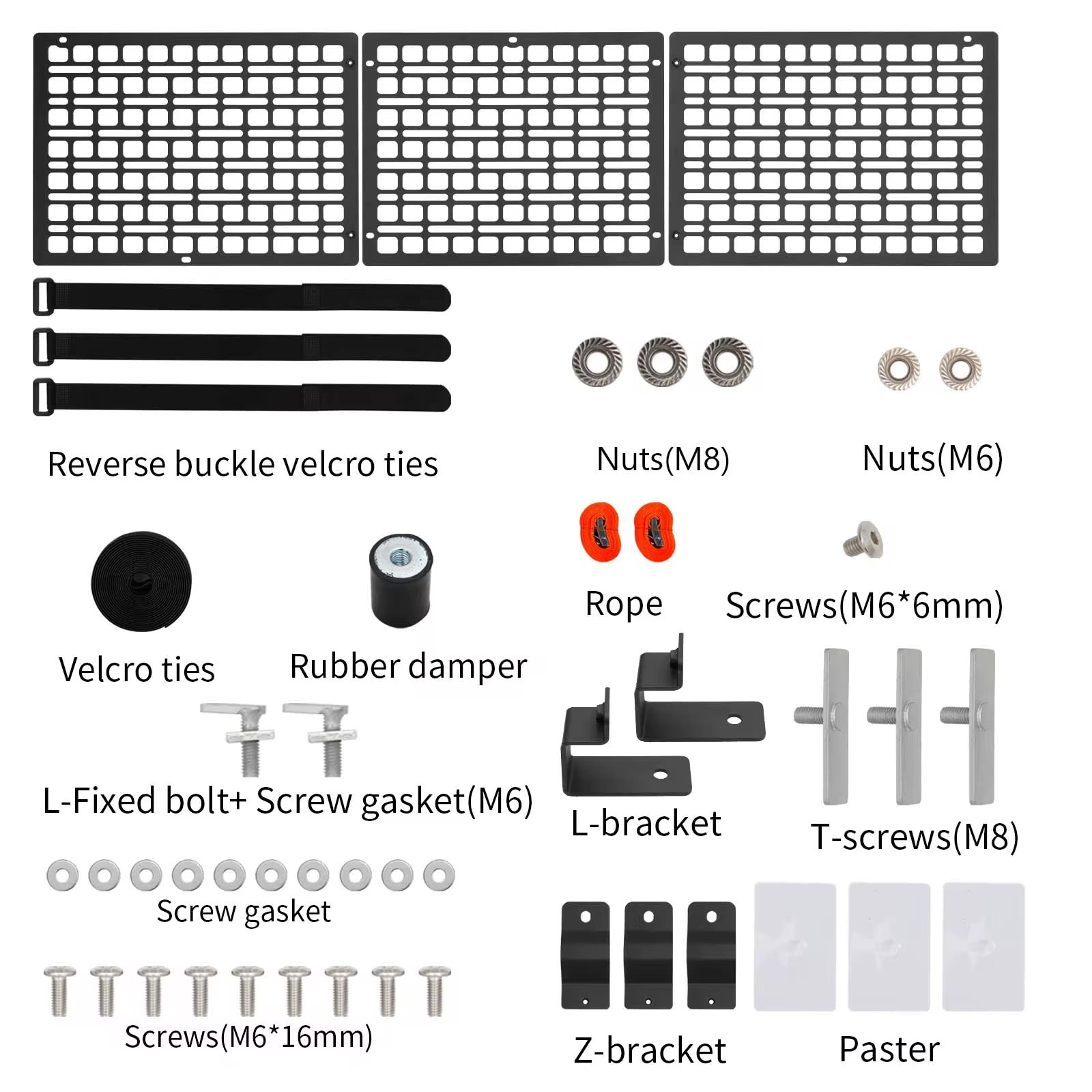 Silverado 1500 2022+ Molle Panel headboard