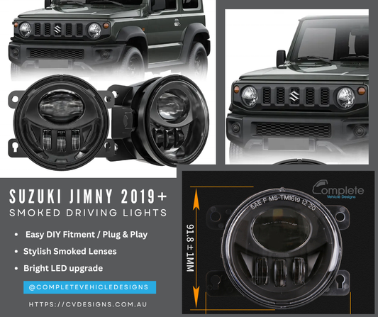 Suzuki Jimny - Premium LED Smoked Lens Fog Lights