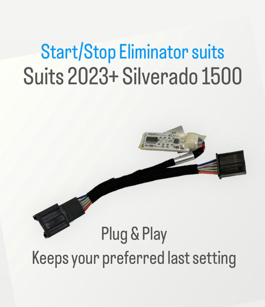 Silverado 2023+ Auto Start/Stop Eliminator