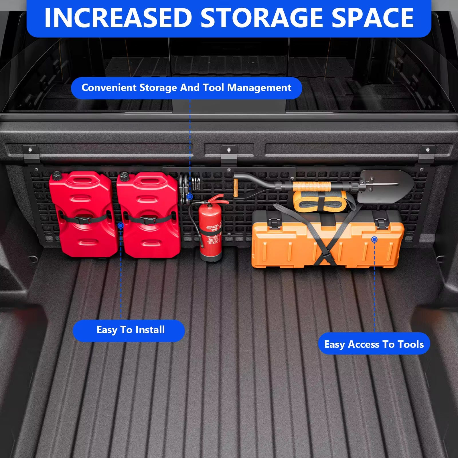 Silverado 1500 2022+ Molle Panel