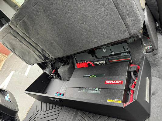 Chevrolet Silverado 2019+ 1500 & 2500 Under Seat Dual Battery Storage Unit