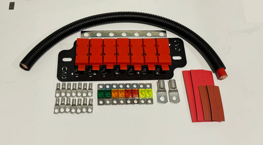 7 Way - Wide Body Battery Plate Kits with Busbar + Kit