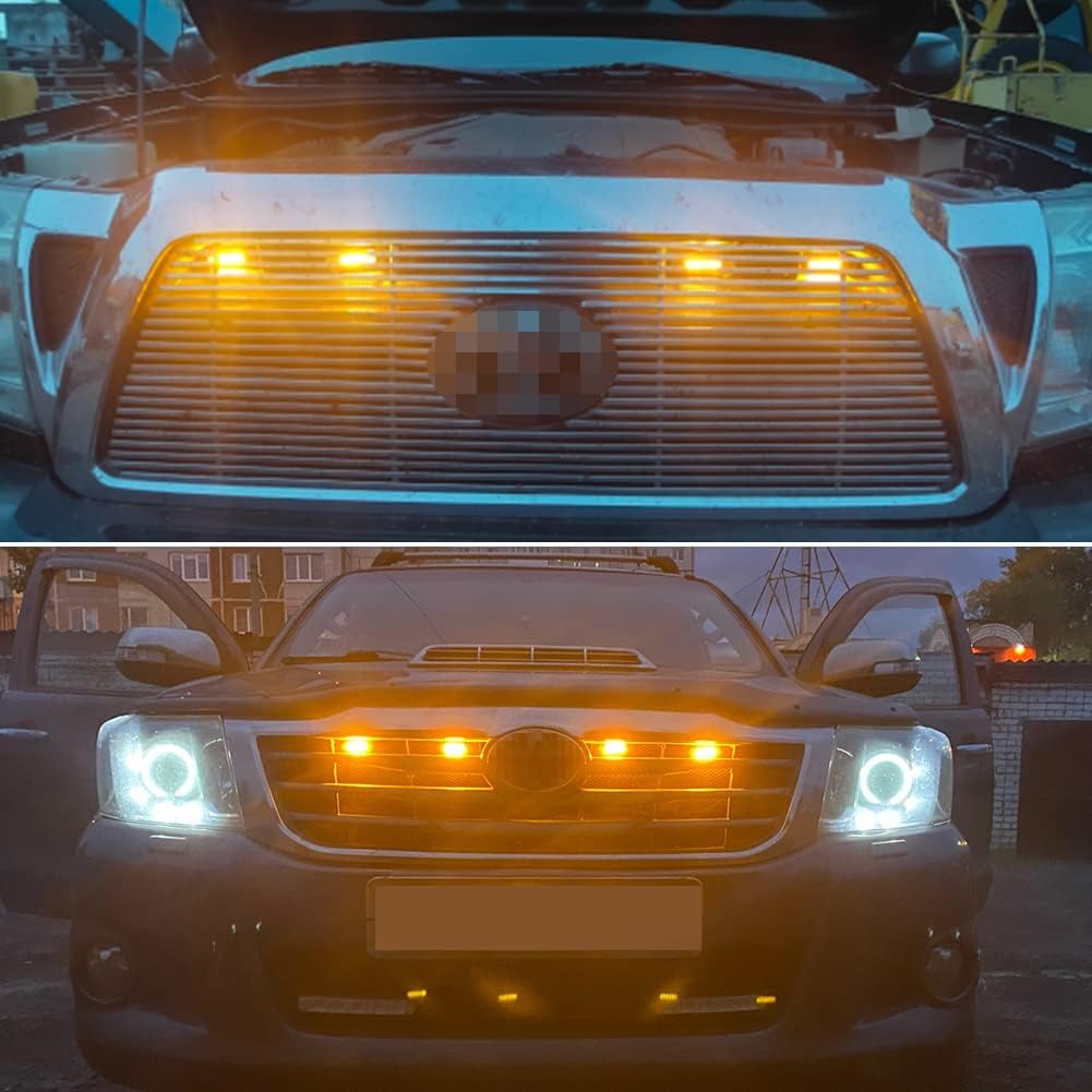 Smoked Amber Grill LED Lights