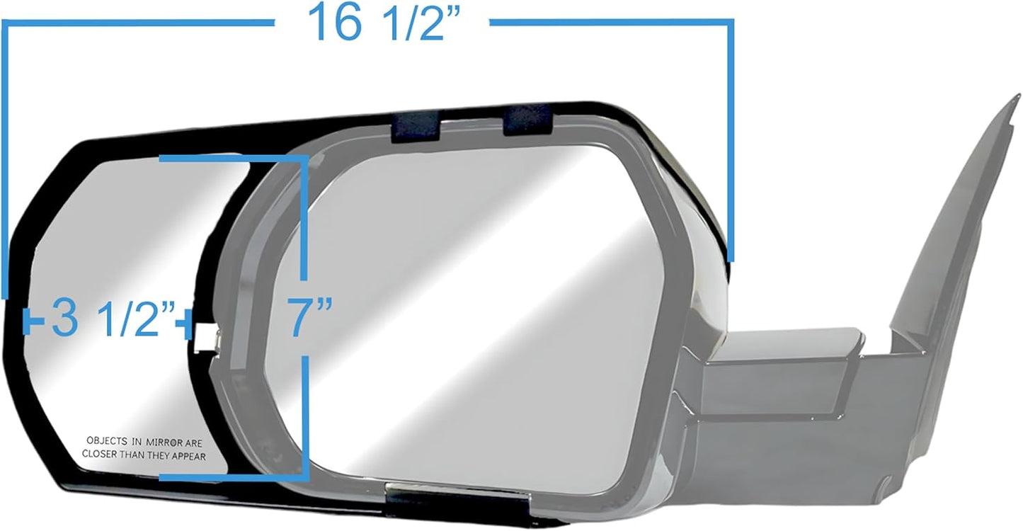 Snap & Zap Towing Mirrors - Suit Toyota Tundra 2022+