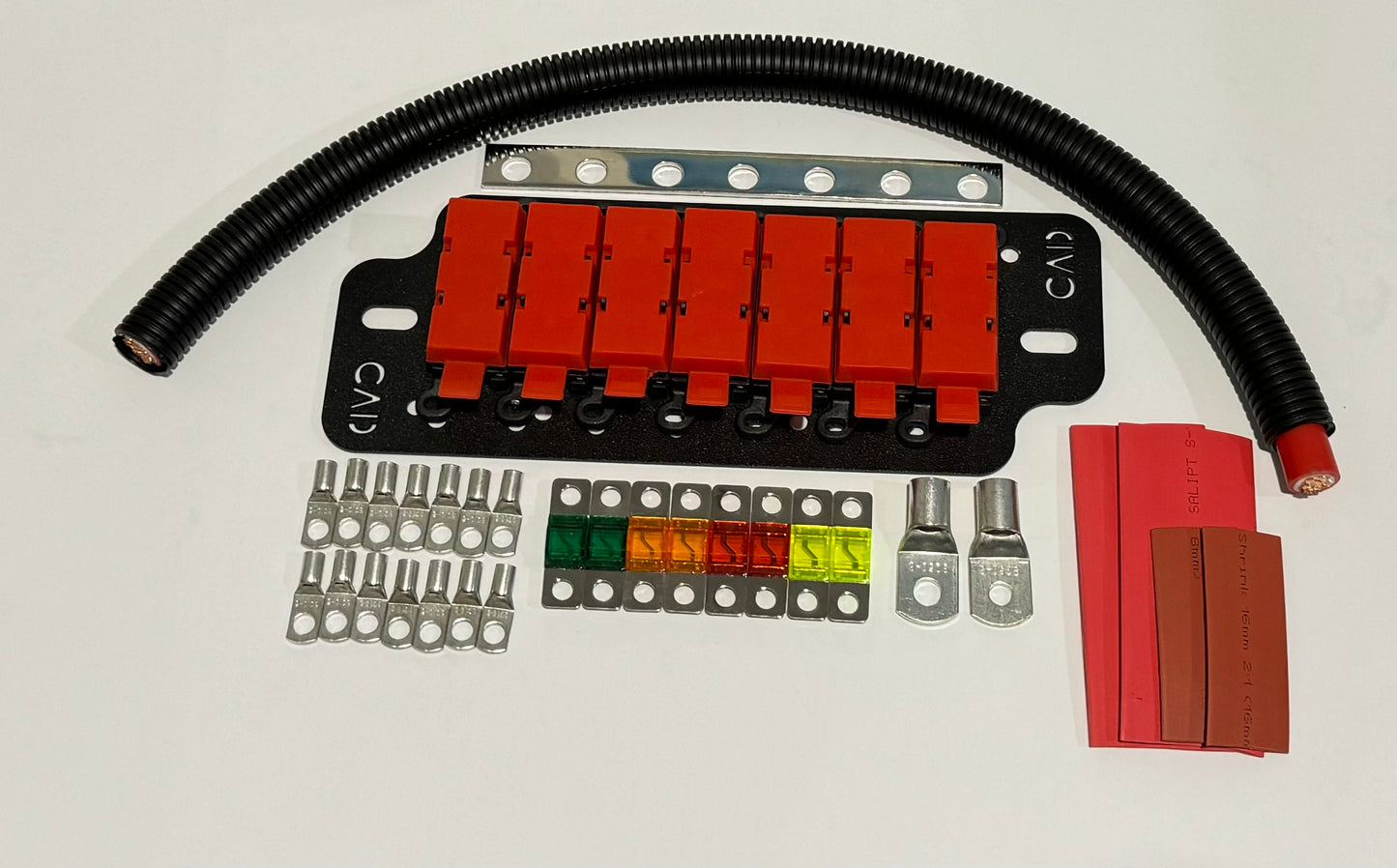 7 Way - Wide Body Battery Plate Kits with Busbar + Kit