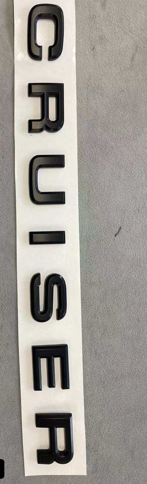 Toyota Landcruiser 300 Series 'CRUISER' Rear Door Badge