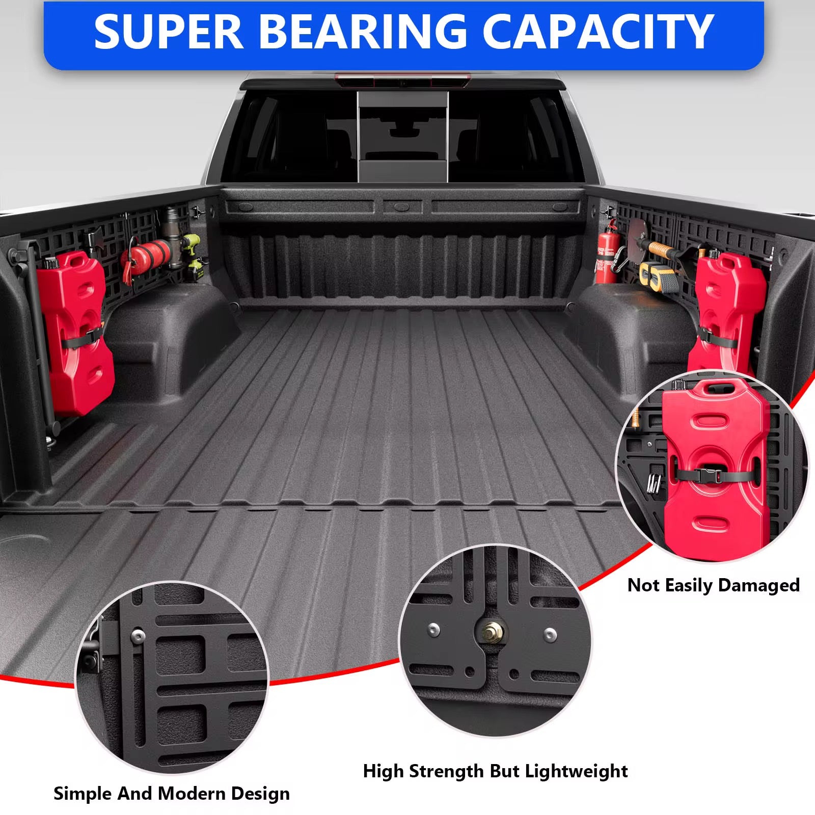 Silverado 1500 2022+ Molle Panel