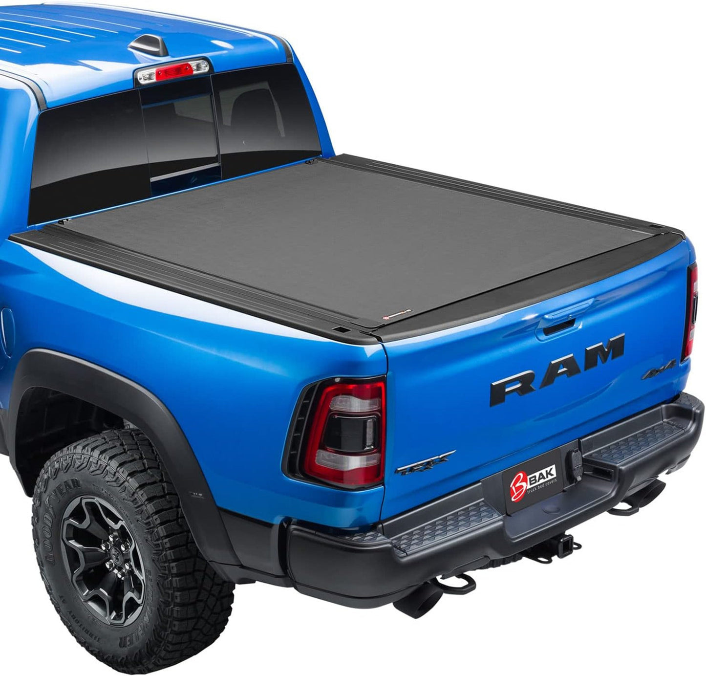 BAK Revolver X4s Hard Rolling Truck Bed Tonneau Cover w/ T-Slot Rails