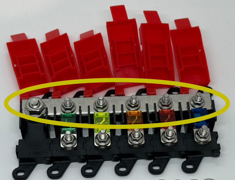 Midi Fuse Holder BUSBAR Only (Suits Joinable Style Only)