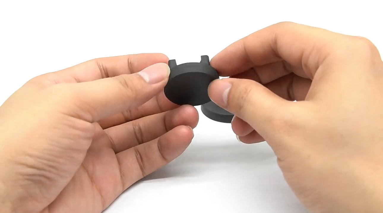 Magnetic Zip Tie Holder 22mm Base – Weatherproof Rubber Sealed for Outdoor Use