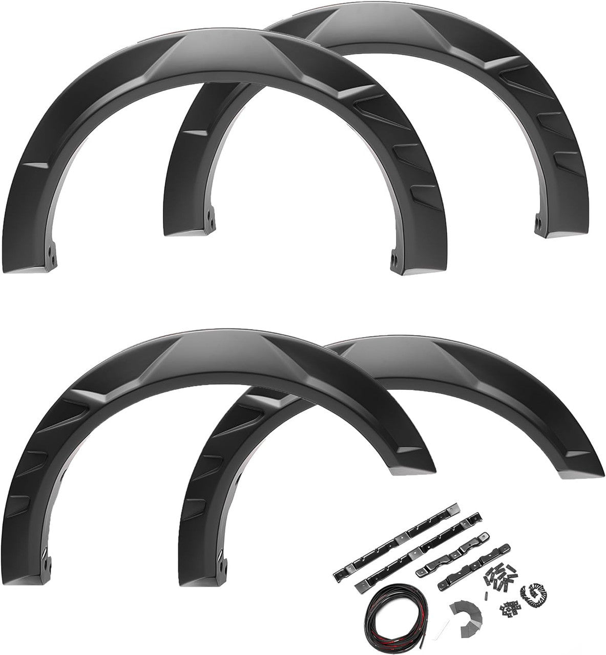 Silverado 1500 - Bushwacker DRT Fender Flares | Chevrolet Silverado 1500 (2021+) | Front & Rear (4PC)