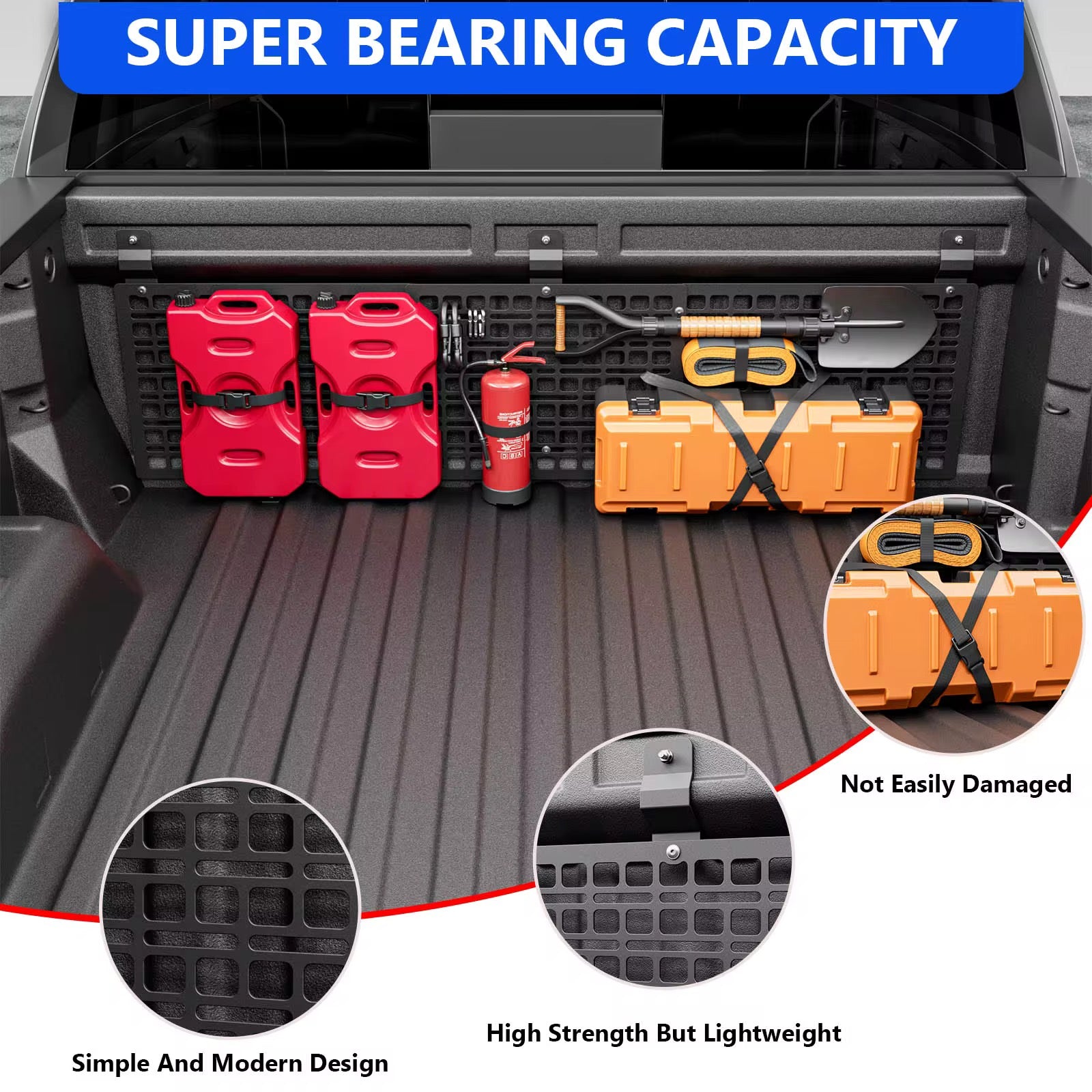 Silverado 1500 2024 Molle Panel