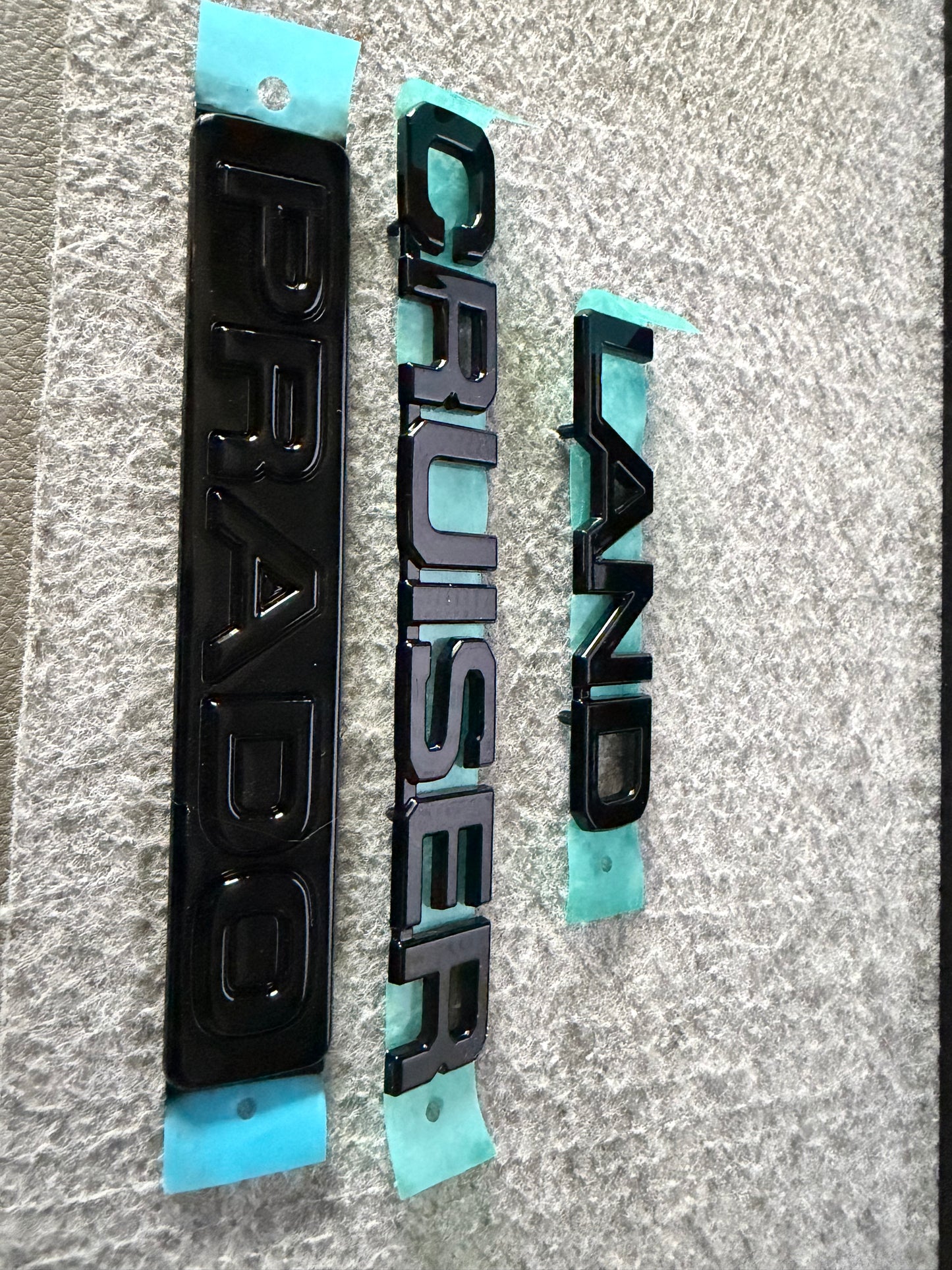 Toyota Prado 250 Series - Black Badges