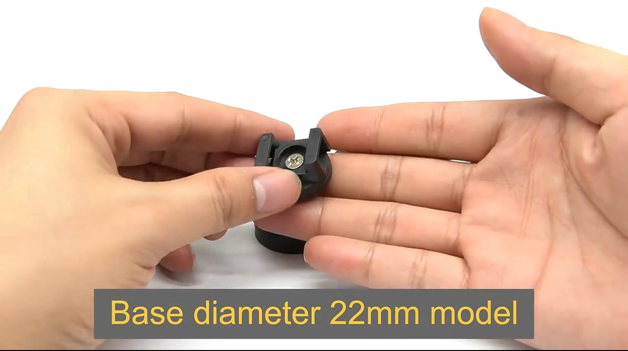 Magnetic Zip Tie Holder 22mm Base – Weatherproof Rubber Sealed for Outdoor Use